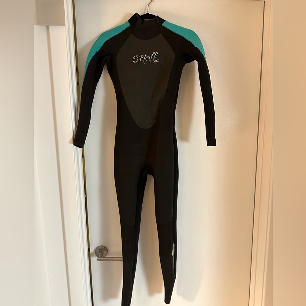 O’Neill Womens Epic 4/3mm Back Zip GBS Wetsuit Size 8